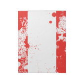 Vlag van Oostenrijk Notitieblok (Linkerzijde)