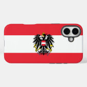 vlag van Oostenrijk/Oostenrijkse vlag Case-Mate iPhone Case (Achterkant (horizontaal))