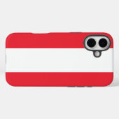 vlag van Oostenrijk/Oostenrijkse vlag Case-Mate iPhone Case (Achterkant (horizontaal))