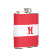 vlag van Oostenrijk/Oostenrijkse vlag Heupfles (Rechts)