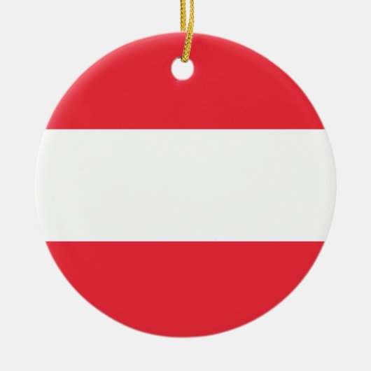Vlag van Oostenrijk Ornament (Voorkant)