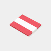 Vlag van Oostenrijk Post-it® notes (Schuin)