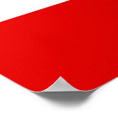 Vlag van Oostenrijk Poster (Hoek)