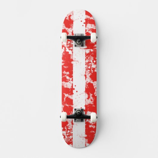 Vlag van Oostenrijk Skateboard (Voorkant)