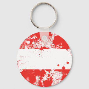 Vlag van Oostenrijk Sleutelhanger