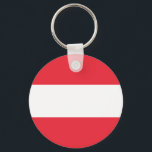 Vlag van Oostenrijk Sleutelhanger<br><div class="desc">Vlag van Oostenrijk</div>