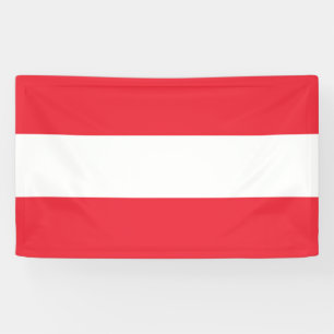 Vlag van Oostenrijk Spandoek