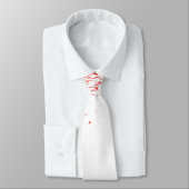 Vlag van Oostenrijk Stropdas (Gebonden)