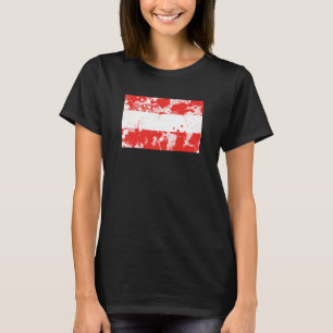 Vlag van Oostenrijk T-shirt