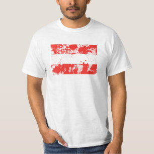 Vlag van Oostenrijk T-shirt
