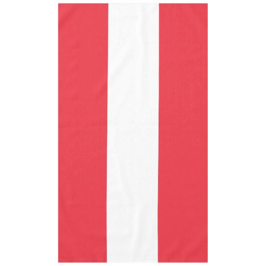 Vlag van Oostenrijk Tafelkleed (Voorkant)