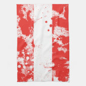 Vlag van Oostenrijk Theedoek (Verticaal)