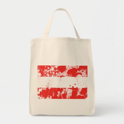 Vlag van Oostenrijk Tote Bag (Voorkant)