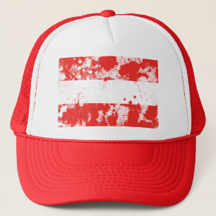 Vlag van Oostenrijk Trucker Pet