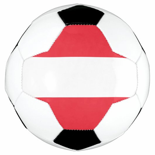 Vlag van Oostenrijk Voetbal (Voorkant)