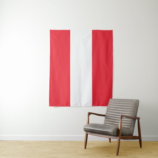 Vlag van Oostenrijk Wandkleed (In situ)