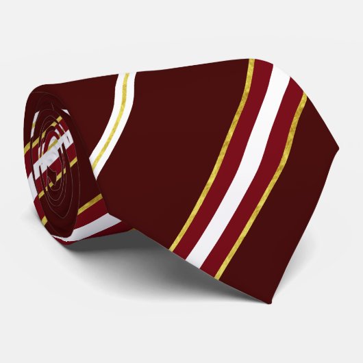 vlag van Oostenrijkse strepen Stropdas (Opgerold)
