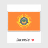 Vlag van Oranje County, Californië Sticker (Vel)