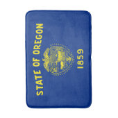 vlag van Oregon Badmat (Voorkant Verticaal)