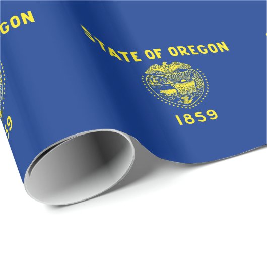 vlag van Oregon Cadeaupapier (Rol Hoek)
