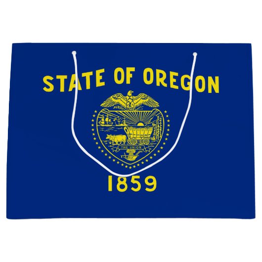 vlag van Oregon Groot Cadeauzakje (Voorkant)