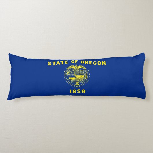 Vlag van Oregon Lichaamskussen (Voorkant)