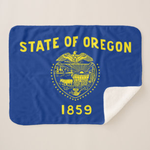 Vlag van Oregon Sherpa Deken