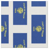 vlag van Oregon Stof (Close Up)