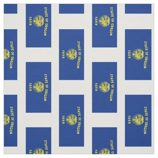 vlag van Oregon Stof (Swatch)