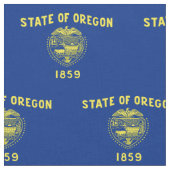 vlag van Oregon Stof (Close Up)