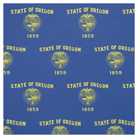 vlag van Oregon Stof (Swatch)