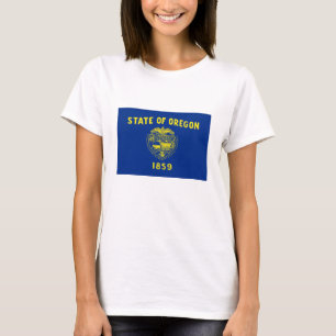 vlag van Oregon T-shirt