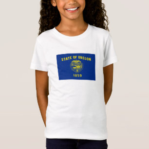 Vlag van Oregon T-shirt