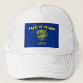 vlag van Oregon Trucker Pet (Voorkant)