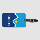 Vlag van Orem, Utah Bagagelabel (Voorkant (horizontaal))