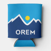 Vlag van Orem, Utah Blikjeskoeler (Voorkant)