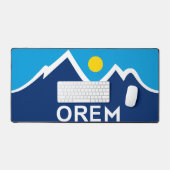 Vlag van Orem, Utah Bureaumat (Keyboard & Muis)