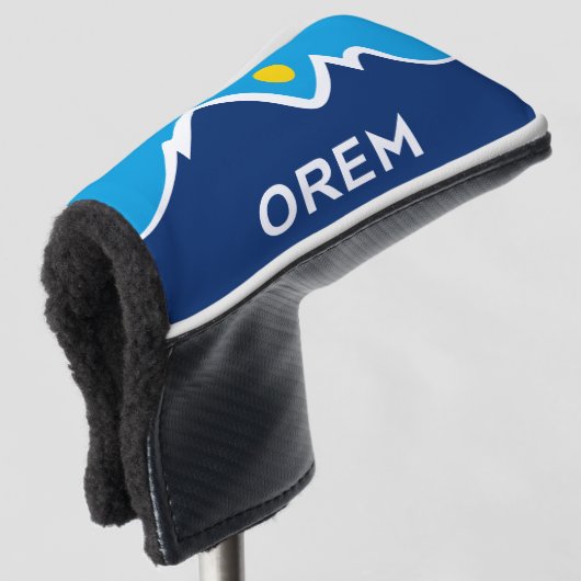 Vlag van Orem, Utah Golfheadcover (3/4 voorkant)