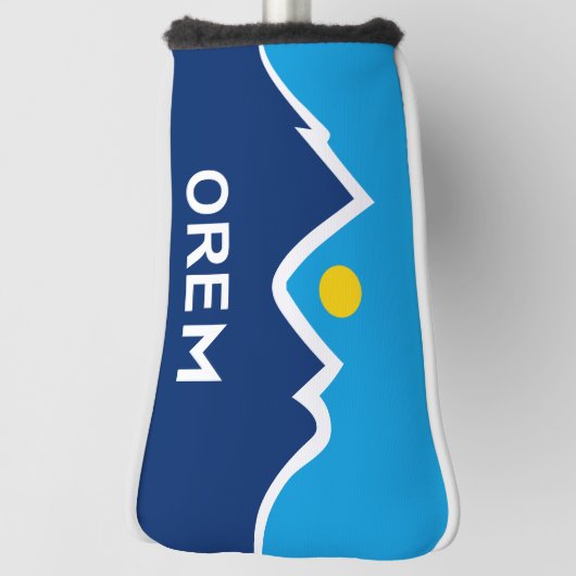 Vlag van Orem, Utah Golfheadcover (Draai 90)