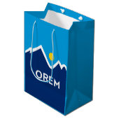 Vlag van Orem, Utah Medium Cadeauzakje (Voorkant Gekanteld)