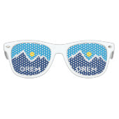 Vlag van Orem, Utah paar manchetknopen Kinder Zonnebril (Voorkant)