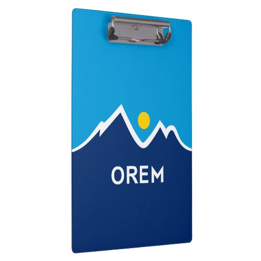 Vlag van Orem, Utah paar manchetknopen Klembord (Rechts)