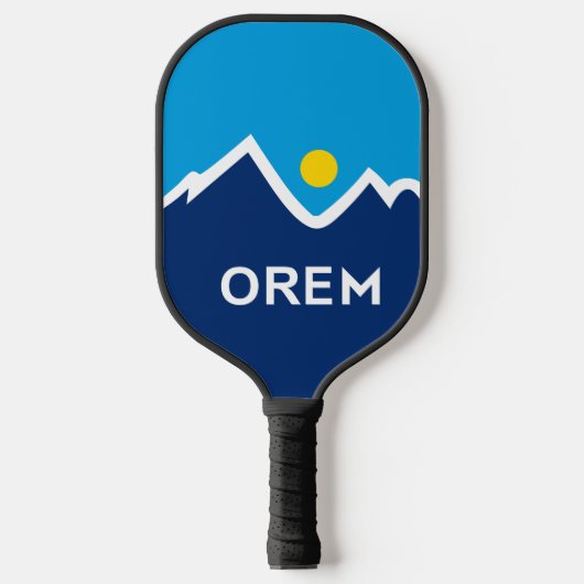 Vlag van Orem, Utah Pickleball Paddle (Voorkant)