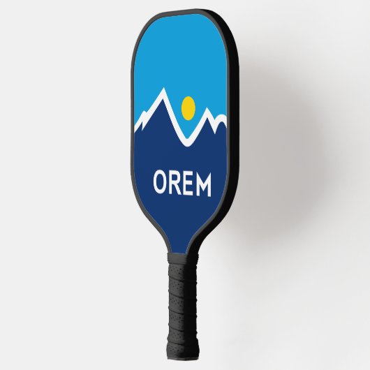 Vlag van Orem, Utah Pickleball Paddle (Links)
