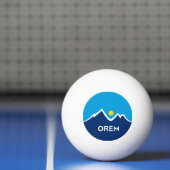 Vlag van Orem, Utah Pingpongbal (Net)