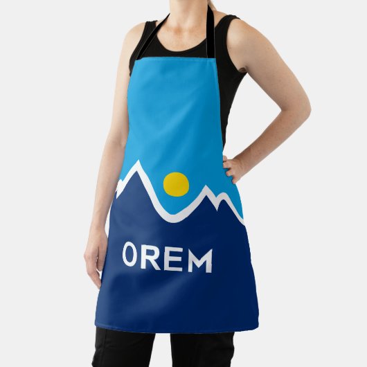 Vlag van Orem, Utah Schort (Insitu)