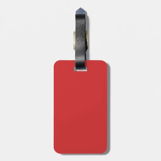 Vlag van Orkney Bagagelabel (Achterkant verticaal)