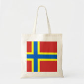 Vlag van Orkney Canvas tas (Voorkant)
