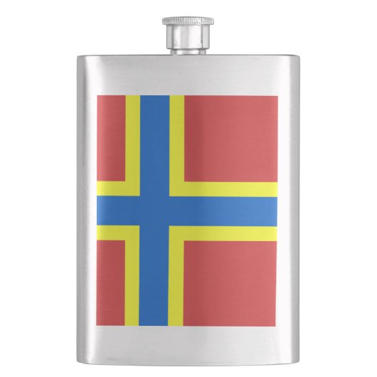 Vlag van Orkney Fles Flacon (Voorkant)