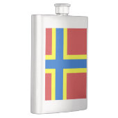 Vlag van Orkney Fles Flacon (Rechts)